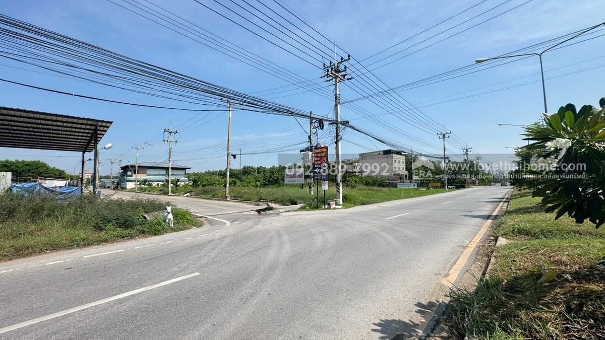 ขายที่ดิน ถนนโคกขาม สมุทรสาคร แปลงสวย พื้นที่ 200 ตรว. ราคาถูก ใกล้อบต.โคกขาม เหมาะลงทุน