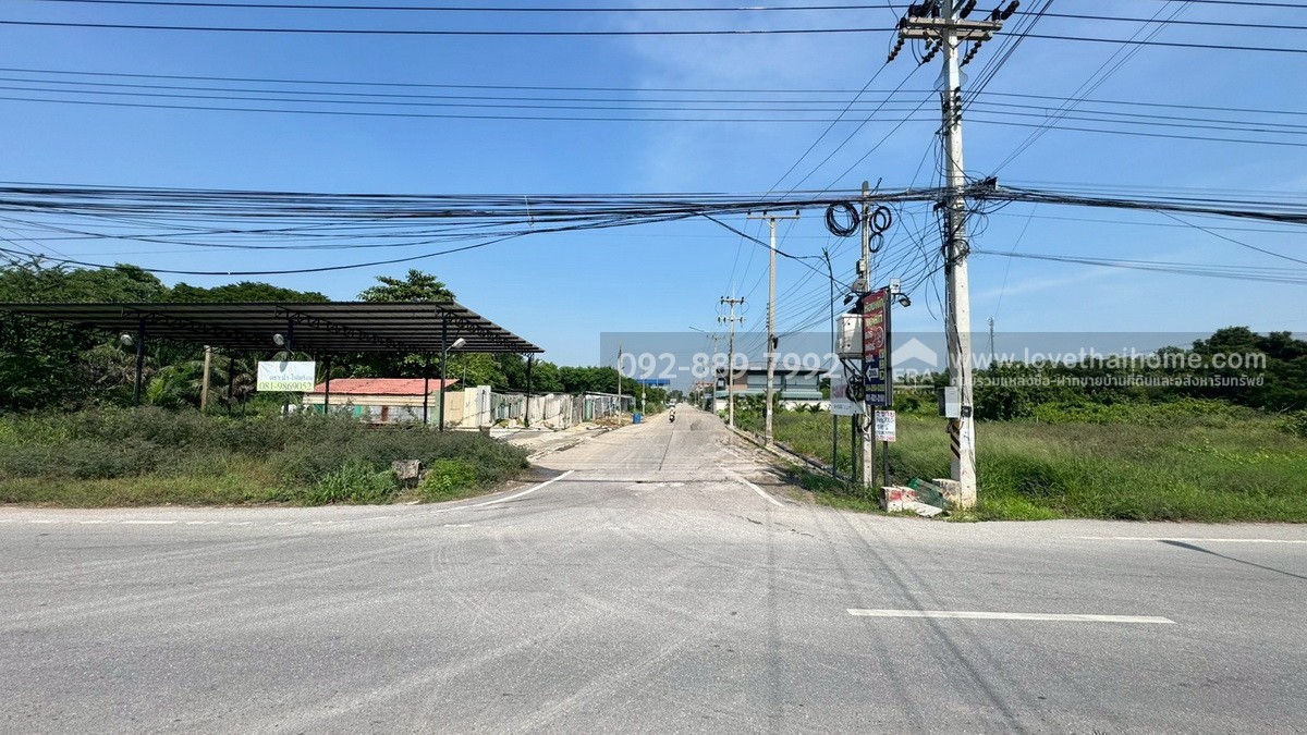 ขายที่ดิน ถนนโคกขาม สมุทรสาคร แปลงสวย พื้นที่ 200 ตรว. ราคาถูก ใกล้อบต.โคกขาม เหมาะลงทุน