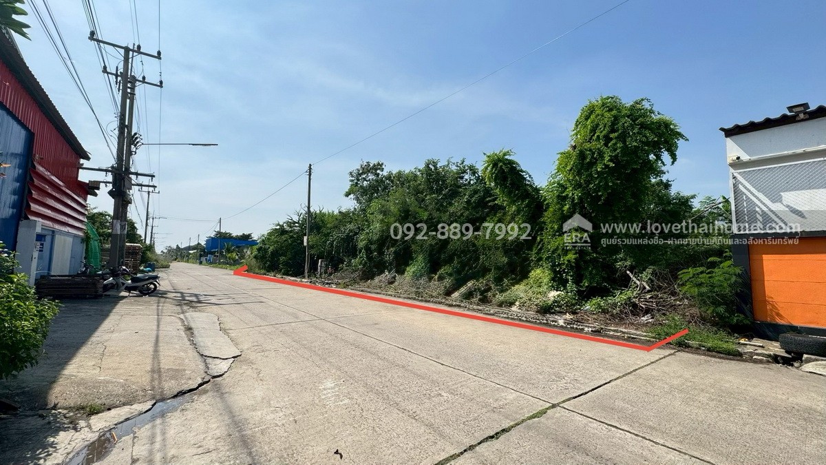 ขายที่ดิน ถนนโคกขาม สมุทรสาคร แปลงสวย พื้นที่ 200 ตรว. ราคาถูก ใกล้อบต.โคกขาม เหมาะลงทุน