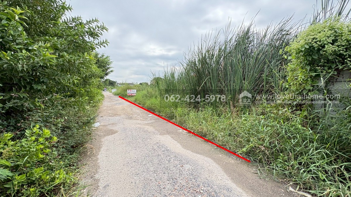 ให้เช่าที่ดิน ซอยกรุงเทพ-กรีฑา37 แยก6-1 พื้นที่ 400 ตรว. เหมาะสำหรับคลังสินค้า,แคมป์คนงาน