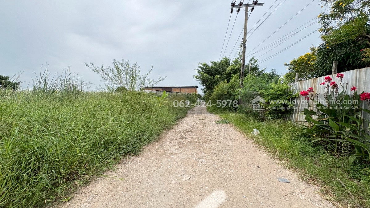 ให้เช่าที่ดิน ซอยกรุงเทพ-กรีฑา37 แยก6-1 พื้นที่ 400 ตรว. เหมาะสำหรับคลังสินค้า,แคมป์คนงาน