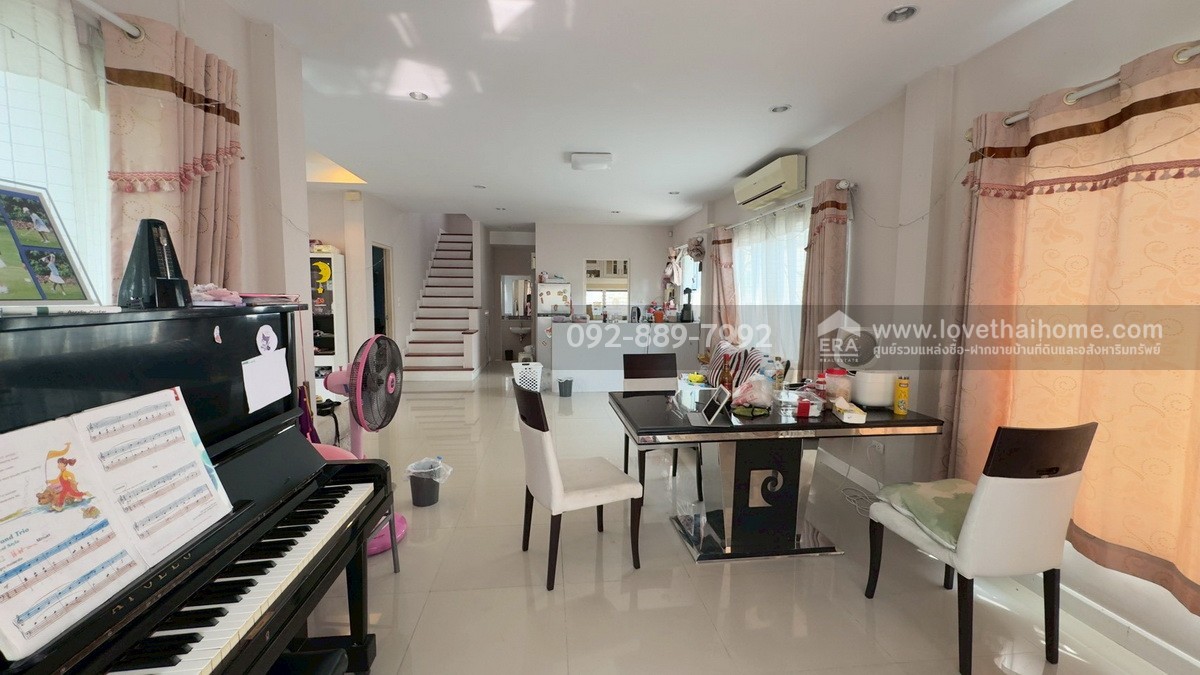 ขายบ้านเดี่ยว 2 ชั้น หมู่บ้านเดอะแกรนด์ พระราม2 โซนอินฟิเนีย ถนนพระราม2 พื้นที่ 76.4 ตรว. ใกล้เซ็นทรัลมหาชัย บ้านหลังมุม ราคาถูก