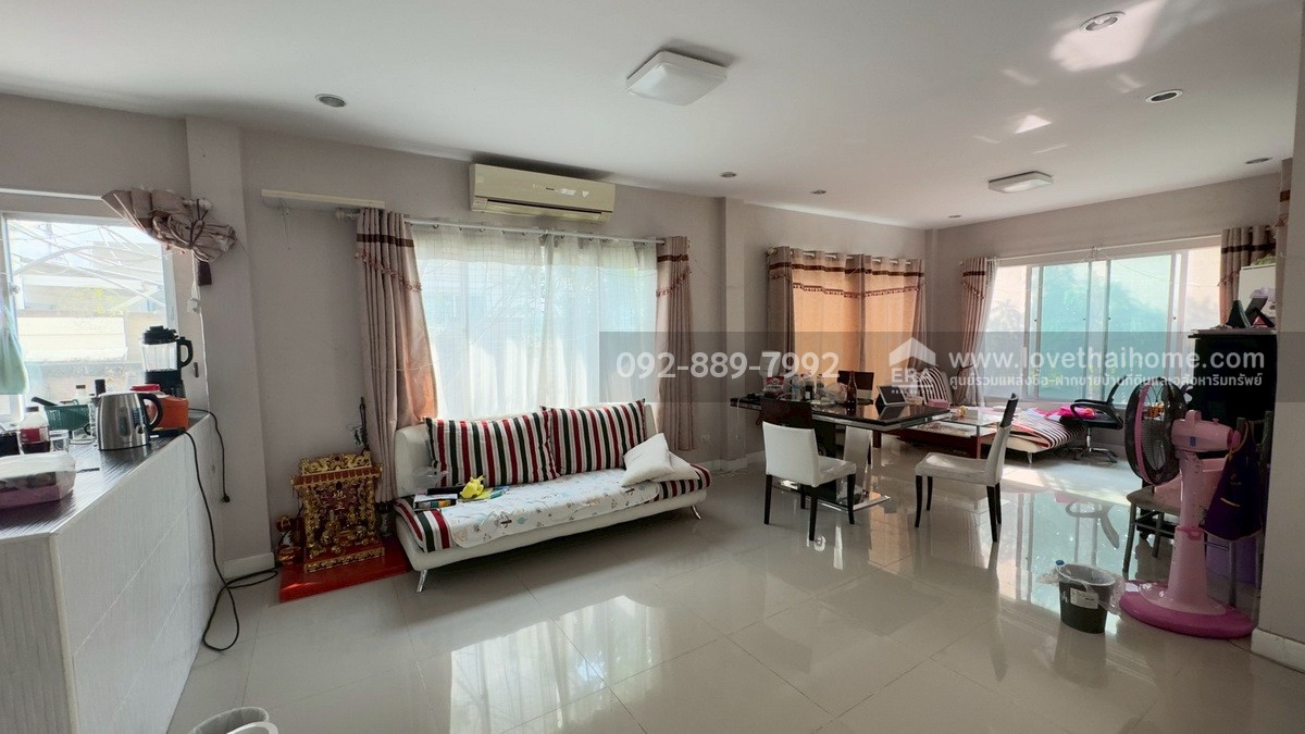 ขายบ้านเดี่ยว 2 ชั้น หมู่บ้านเดอะแกรนด์ พระราม2 โซนอินฟิเนีย ถนนพระราม2 พื้นที่ 76.4 ตรว. ใกล้เซ็นทรัลมหาชัย บ้านหลังมุม ราคาถูก