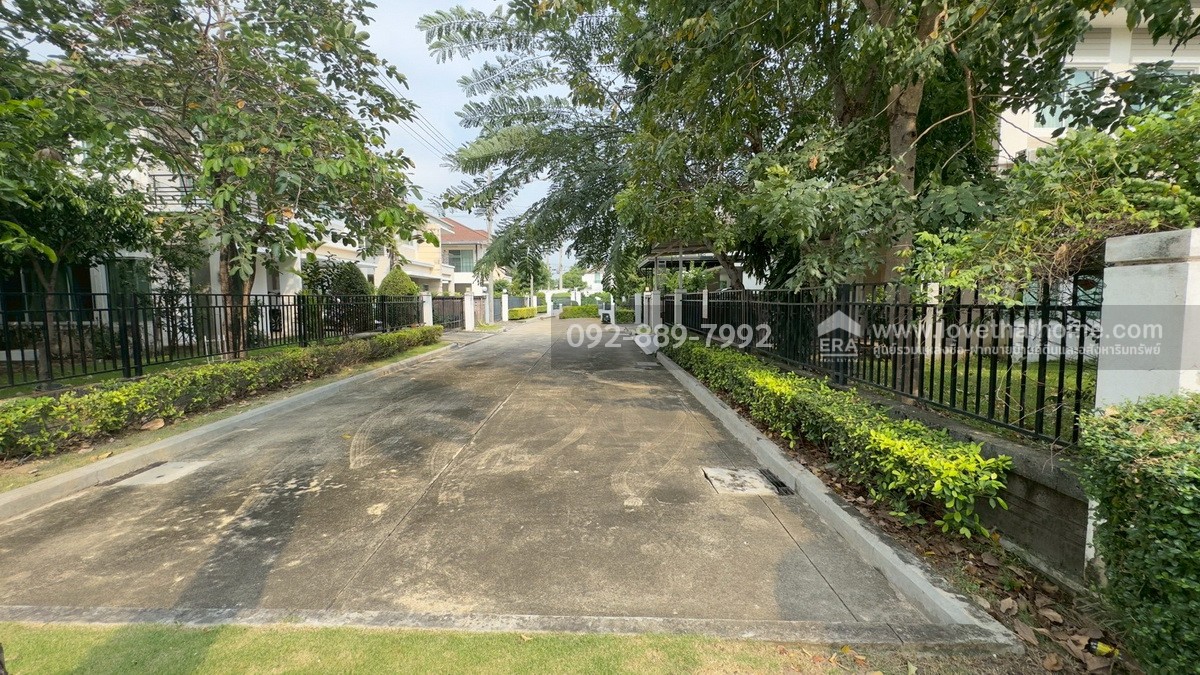 ขายบ้านเดี่ยว 2 ชั้น หมู่บ้านเดอะแกรนด์ พระราม2 โซนอินฟิเนีย ถนนพระราม2 พื้นที่ 76.4 ตรว. ใกล้เซ็นทรัลมหาชัย บ้านหลังมุม ราคาถูก