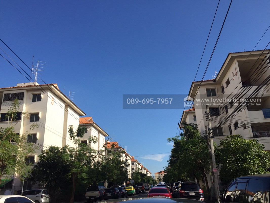 ขายคอนโด บ้านเอื้ออาทร รามอินทรา-คู้บอน27 ย่านรามอินทรา กม.8 ชั้น 5 ห้องมุม โซนเดี่ยว 31.85 ตรม. ใกล้ MRT สถานีรามอินทรา กม.8 ทำเลดี ตึกต้นโครงการ