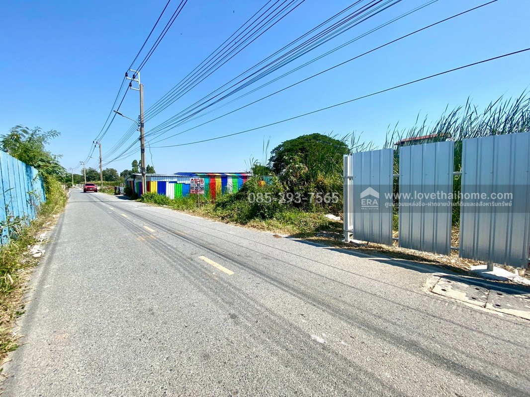 ขายที่ดิน ซอยหล่อพระ ถนนบางกรวย-ไทรน้อย บางบัวทอง พื้นที่ 100 ตารางวา ใกล้สำนักงานเทศบาลเมืองใหม่บางบัวทอง