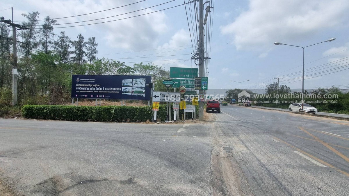 ขายที่ดิน ถนนกรุงนนท์-จงถนอม ซอยศรีกมล ต.คลองโยง อ.พุทธมณฑล นครปฐม พื้นที่ 197 ตารางวา ขาย 1.1 ล้านบาท ใกล้มหาวิทยาลัยราชภัฎสวนสุนันทา