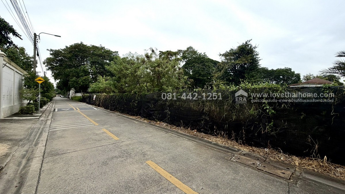 ขายที่ดิน ถนนนนทบุรี46 ซอยไทยานนท์3 พื้นที่ 404 ตรว. ขาย 68,000 บาท/ตรว. ทำเลรถไฟฟ้าสายสีชมพู สถานีสนามบินน้ำ และ รถไฟฟ้าสายสีม่วง สถานีศูนย์ราชการนนทบุรี