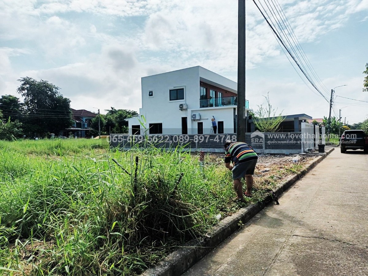 ขายที่ดิน นิมิตใหม่ 28 โครงการปัญญาเลคโฮม พื้นที่ 404 ตรว. มี 5 แปลง(แบ่งขาย) ราคาถูกมากๆ เพียงวาละ 24,000 บาท ใกล้ ร.ร.สารสาสน์วิเทศนิมิตใหม่ แปลงมุมสวย เหมาะสร้างบ้าน จองด่วน!