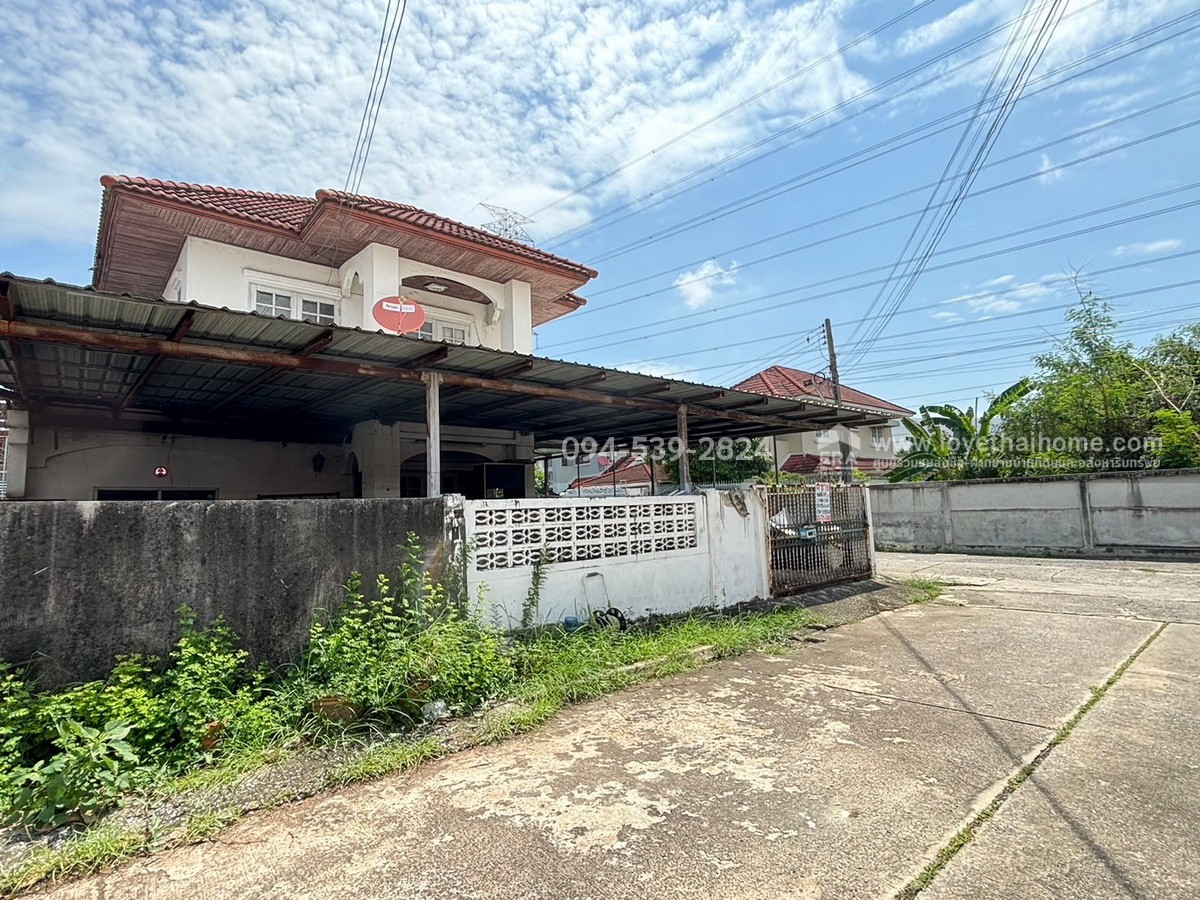 ขายบ้านเดี่ยว หมู่บ้านสินธร รังสิต-ปทุมธานี ซ.C4 หลังมุม64ตรว. ราคา3.45ล้าน ขายถูกสุดในโครงการ ใกล้ฟิวเจอร์พาร์ครังสิต และรถไฟฟ้าสายสีแดง-สถานีรังสิต