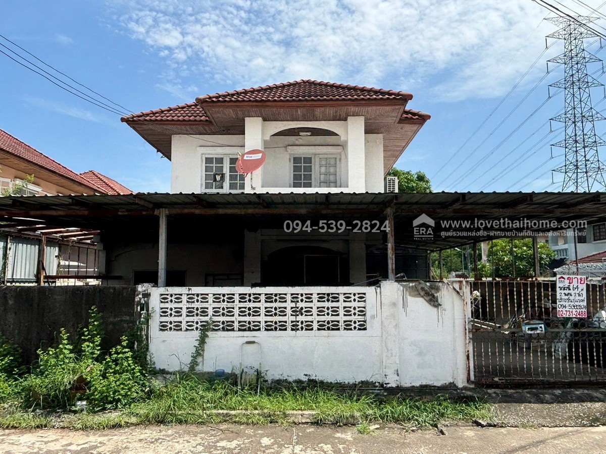 ขายบ้านเดี่ยว หมู่บ้านสินธร รังสิต-ปทุมธานี ซ.C4 หลังมุม64ตรว. ราคา3.45ล้าน ขายถูกสุดในโครงการ ใกล้ฟิวเจอร์พาร์ครังสิต และรถไฟฟ้าสายสีแดง-สถานีรังสิต