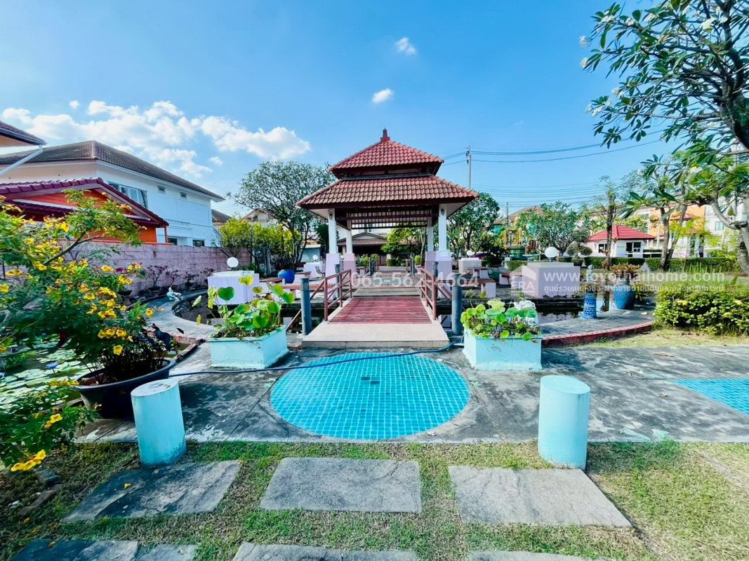 ขายบ้านเดี่ยว ม.มายเพลส วัชรพล ซ.เพิ่มสิน62 สายไหม พื้นที่ 74.1 ตรว. ราคา 7.29 ล้านบาท หน้าบ้านไม่ชนใคร ติดสวนโครงการ