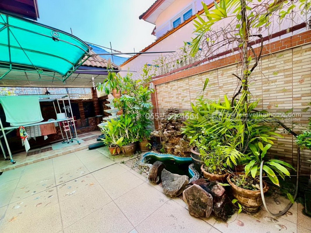 ขายบ้านเดี่ยว ม.มายเพลส วัชรพล ซ.เพิ่มสิน62 สายไหม พื้นที่ 74.1 ตรว. ราคา 7.29 ล้านบาท หน้าบ้านไม่ชนใคร ติดสวนโครงการ