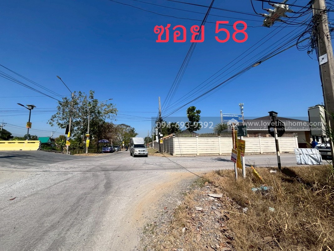 ขายที่ดินเปล่า ซอยคลองหกตะวันออก60 คลองหลวง ปทุมธานี พื้นที่ 724 ตรว. ขาย 6 ล้านบาท ที่สวย ทำเลเหมาะปลูกบ้านพักอาศัยหรือบริษัท เร่งขายด่วน ถูกๆ ไม่อยากจ่ายภาษีรายปีจร้า (คุยด่วนๆค่ะ)