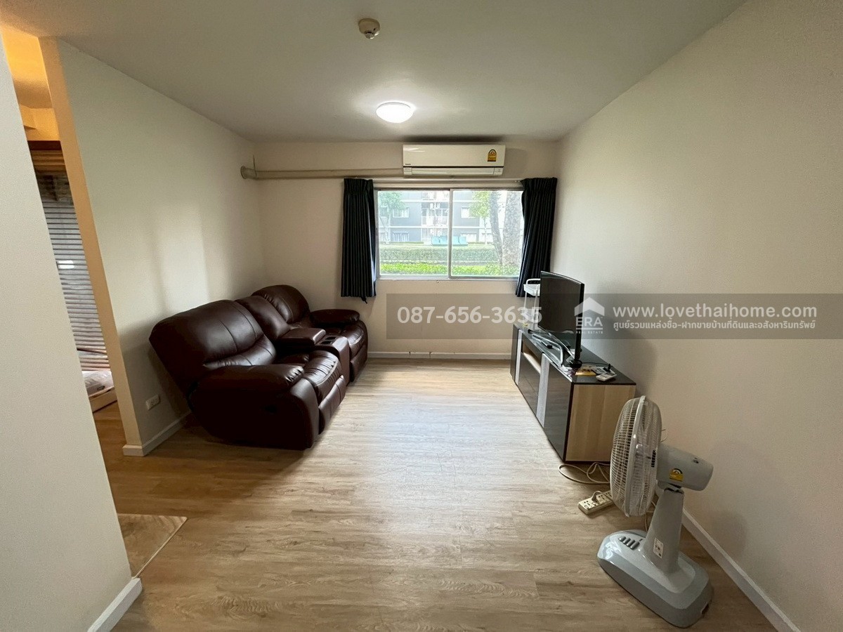 ขายคอนโด Plum Condo Rangsit เฟส 2 อาคาร C มี 2 ห้องนอน 44.16 ตร.ม. ชั้น 1 ห้องใหญ่สุดในโครงการ ราคาไม่ถึง 2 ล้าน! วิวสระว่ายน้ำ ถูกจริง ไม่พูดเยอะ! 