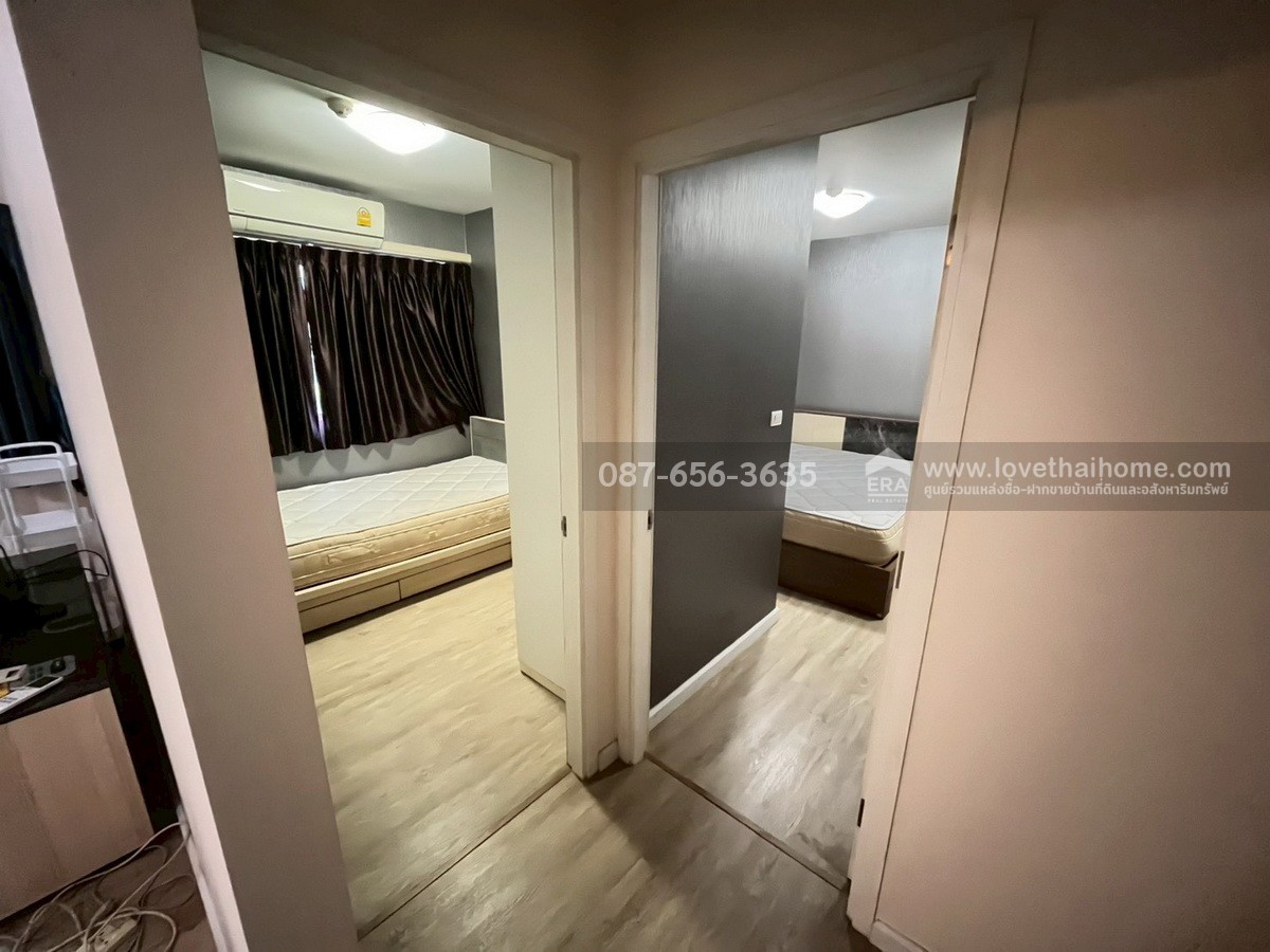 ขายคอนโด Plum Condo Rangsit เฟส 2 อาคาร C มี 2 ห้องนอน 44.16 ตร.ม. ชั้น 1 ห้องใหญ่สุดในโครงการ ราคาไม่ถึง 2 ล้าน! วิวสระว่ายน้ำ ถูกจริง ไม่พูดเยอะ! 