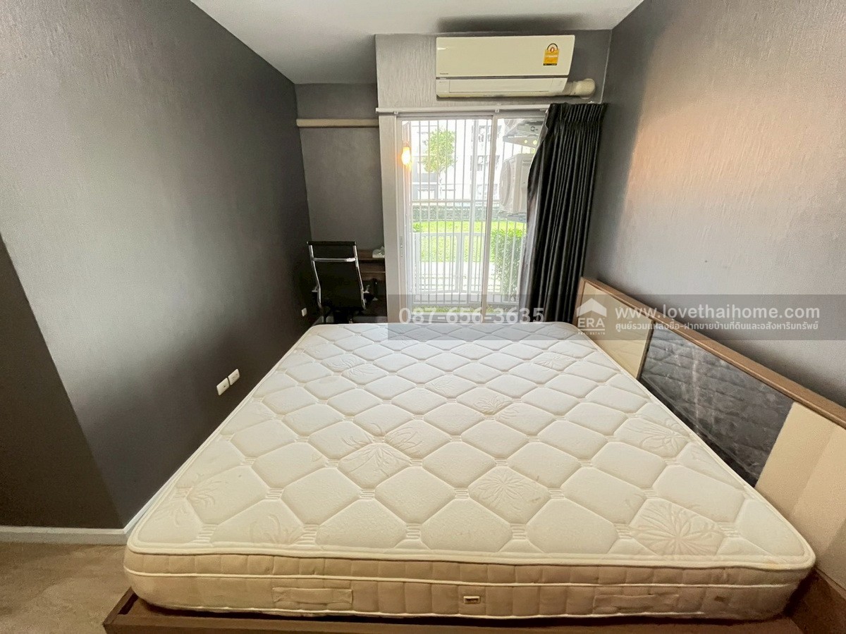 ขายคอนโด Plum Condo Rangsit เฟส 2 อาคาร C มี 2 ห้องนอน 44.16 ตร.ม. ชั้น 1 ห้องใหญ่สุดในโครงการ ราคาไม่ถึง 2 ล้าน! วิวสระว่ายน้ำ ถูกจริง ไม่พูดเยอะ! 