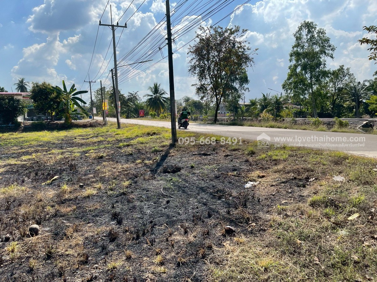 ขายที่ดิน หนองเสือ ติดถนนเลียบคลอง8 ปทุมธานี รถเข้าออกสะดวก สภาพแวดล้อมดี ที่ดินสวย ทำเลดี พื้นที่ 4-3-5ไร่ มีน้ำประปาและไฟฟ้าพร้อมใช้งาน ราคา 18.5 ล้าน ราคาต่อรองได้