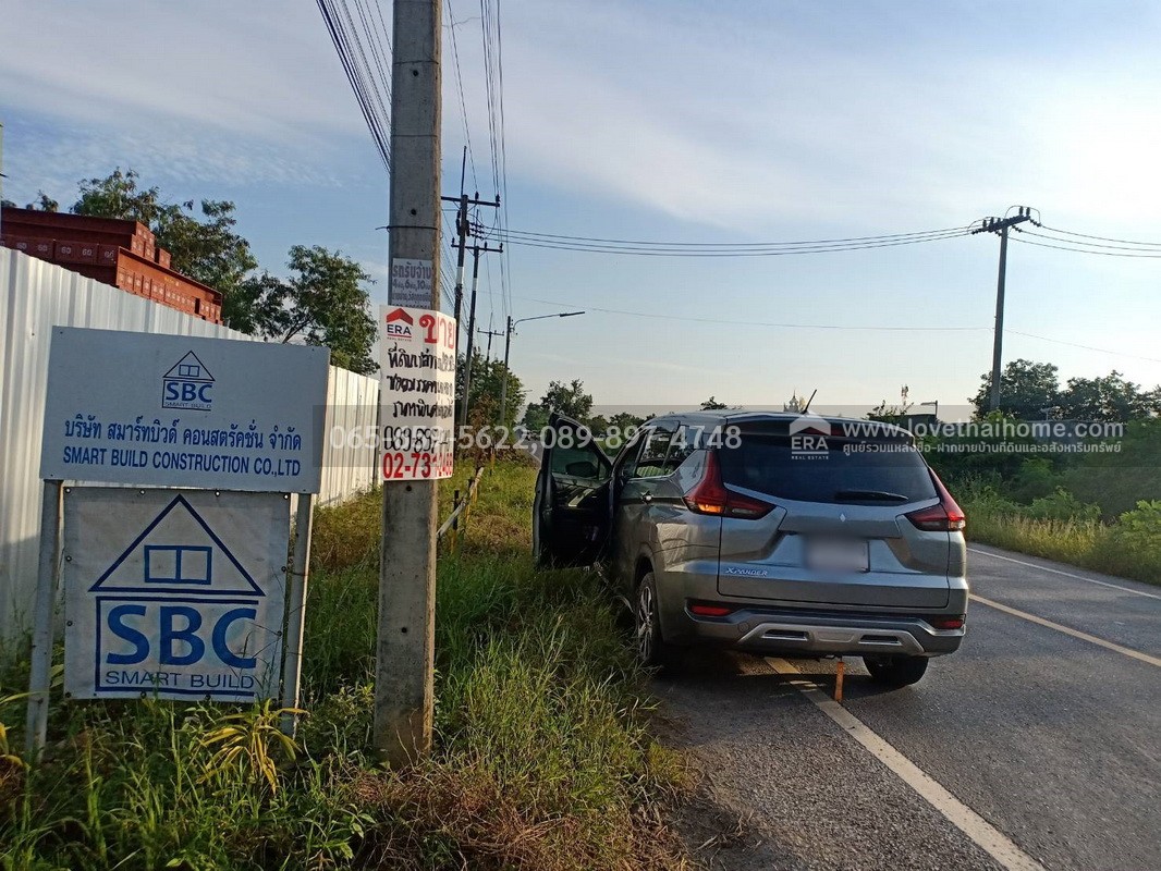 ขายที่ดิน ลำลูกกา(คลอง10) ซ.มรรคานุคา ปทุมธานี ติดถนนเมน ใกล้วัดนาป่าพง พื้นที่157.50ตร.วา ราคา920,000บาท ขายต่ำกว่าราคาตลาด มาเป็นเจ้าของด่วน! ช้าอาจหมด