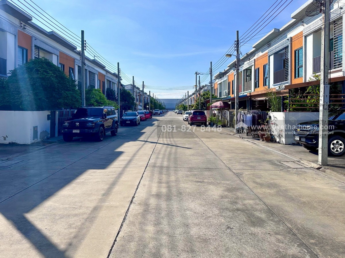 ขายทาวน์โฮม บางนา-ตราด กม.9 หมู่บ้านเรสท์ทาวน์ บางนา-บางพลี สมุทรปราการ พื้นที่18.1ตรว. ราคา2.4ล้าน พร้อมอยู่อาศัย ใกล้เมกาบางนา, สนามบินสุวรรณภูมิ