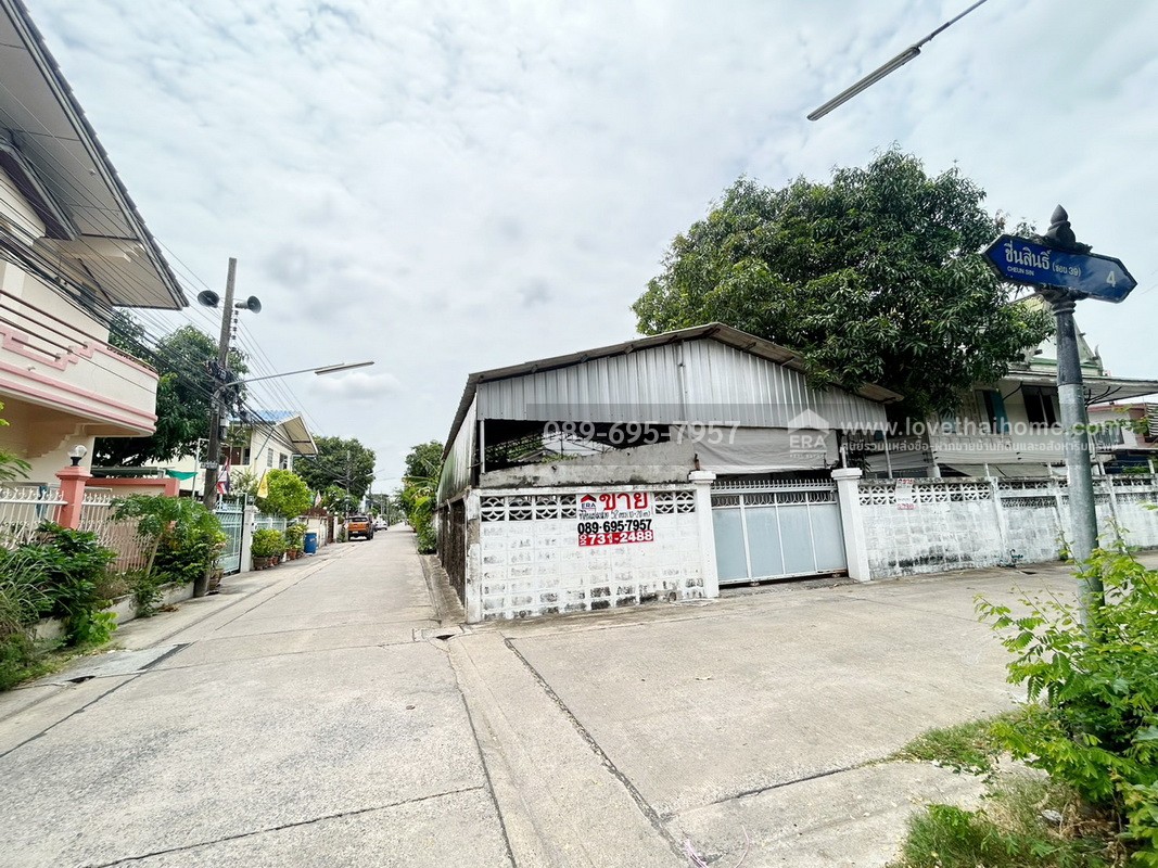 ขายที่ดิน พหลโยธิน62 ซอยชื่นสินธิ์4 แปลงมุมสวย ถมแล้ว ติดถนน2ด้าน 52ตารางวา ห่างจากถนนใหญ่ พหลโยธิน62 เพียง 300เมตร ใกล้ รพ.บีแคร์-สายไหม-ลำลูกกา ราคาถูก38,000บาท/ตารางวา