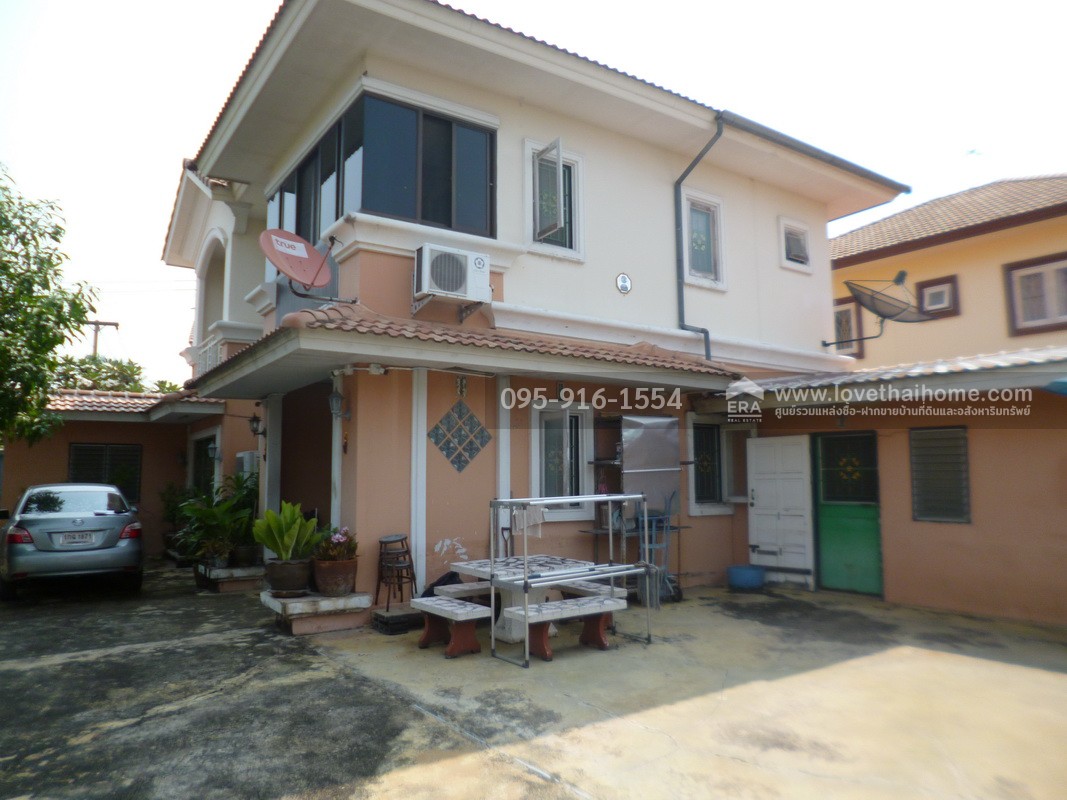 ขายบ้านเดี่ยว หมู่บ้านภัสสร12 ถนนเลียบคลองสาม หลังมุม เนื้อที่ 82 ตารางวา บ้านไซต์ใหญ่ ราคาถูกสุดในโครงการ ขายเพียง 3.3 ล้านบาท ร่มรื่น ปลอดภัย ออกถนนรังสิต-นครนายก (305) เพียง 4 กม.