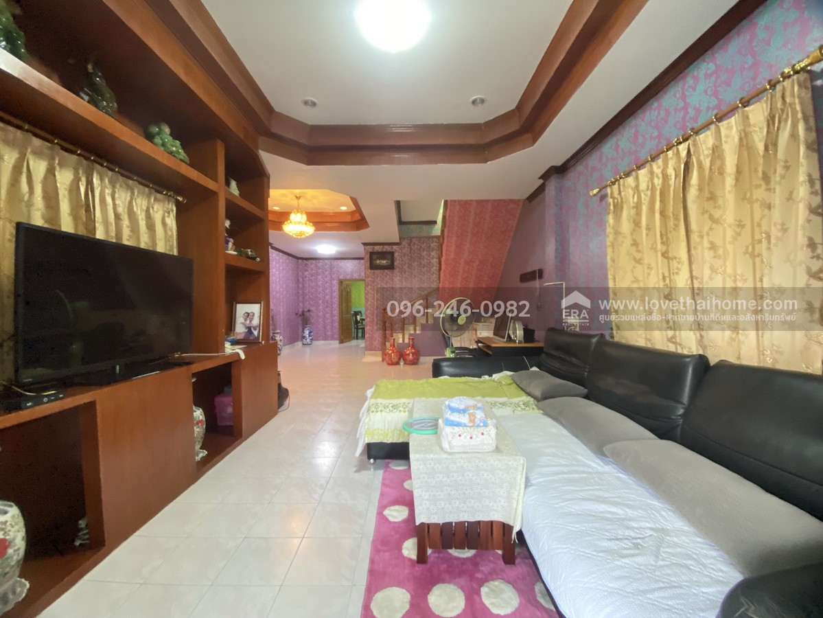 ขายบ้านเดี่ยว วัดลาดปลาดุก(1002) บางใหญ่ หมู่บ้านพบทอง-บางบัวทอง นนทบุรี แปรงริม 37.8ตรว. ราคาเพียง2.4ล้านบาท รีโนเวทใหม่ทั้งหลังพร้อมอยู่