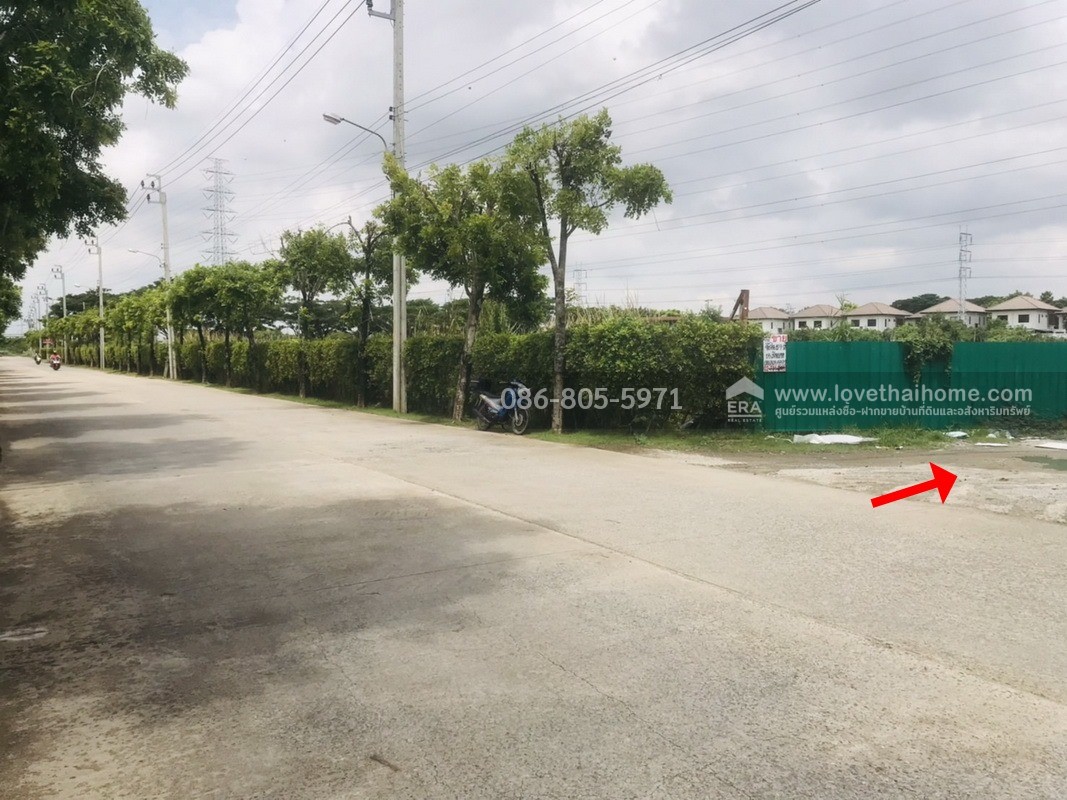 ขายที่ดิน บางนา-ตราด กม.10 ซ.มหาชัย บางพลี สมุทรปราการ พื้นที่127ตร.วา ราคา 2,000,000 บาท/ต่อรองได้ เป็นที่ดินจัดสรร ติดโครงการอารียา (เข้าออกถนนโครงการได้)