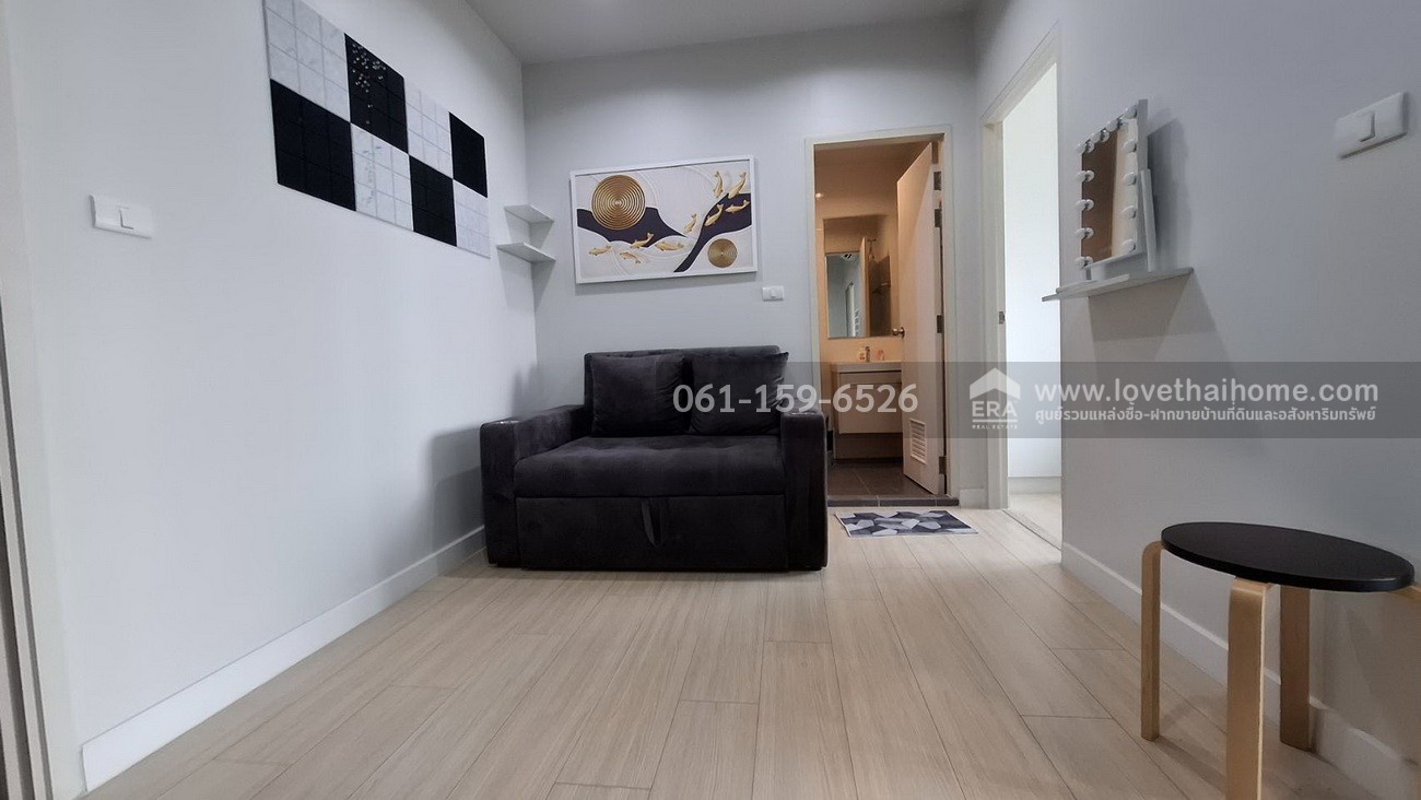 ขายคอนโดเมโทรสกาย วุฒากาศ ย่านธนบุรี อยู่ชั้น16 พื้นที่28.18ตรม. ราคา2.5ล้าน ขายพร้อมเฟอร์นิเจอร์ ถือกระเป๋าเข้าอยู่ได้ทันที วิวสวย ไม่มีตึกบัง ใกล้ BTS สถานีวุฒากาศและสถานีตลาดพลู