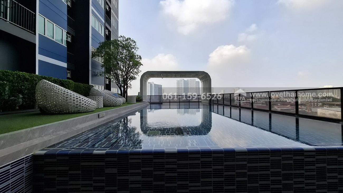 ขายคอนโดเมโทรสกาย วุฒากาศ ย่านธนบุรี อยู่ชั้น16 พื้นที่28.18ตรม. ราคา2.5ล้าน ขายพร้อมเฟอร์นิเจอร์ ถือกระเป๋าเข้าอยู่ได้ทันที วิวสวย ไม่มีตึกบัง ใกล้ BTS สถานีวุฒากาศและสถานีตลาดพลู